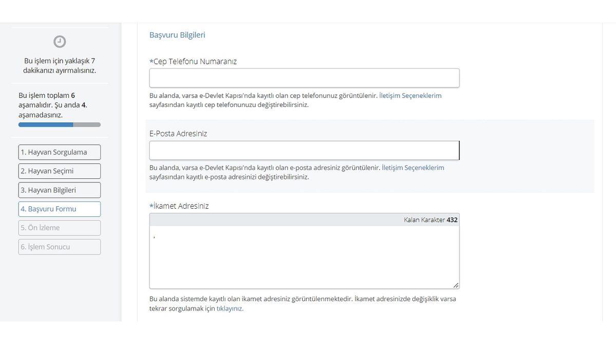 e-Devlet Üzerinden Nasıl Hayvan Sahiplenilir?