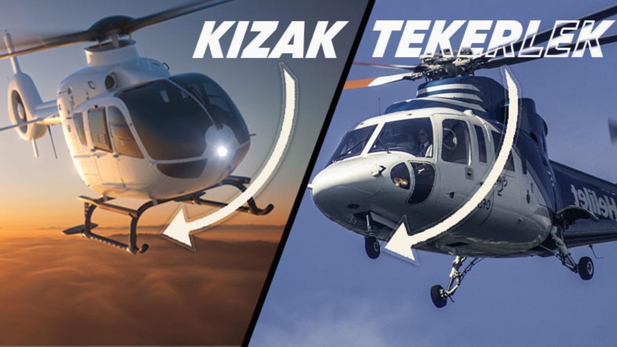 Helikopterlerin Bazıları Tekerlekliyken Bazıları Neden Kızaklı Olur?