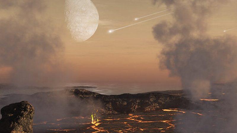 Daha Dinozorlar Bile Yoktu: Bebek Dünya, Şehir Büyüklüğünde Göktaşları ile Bombalanmış