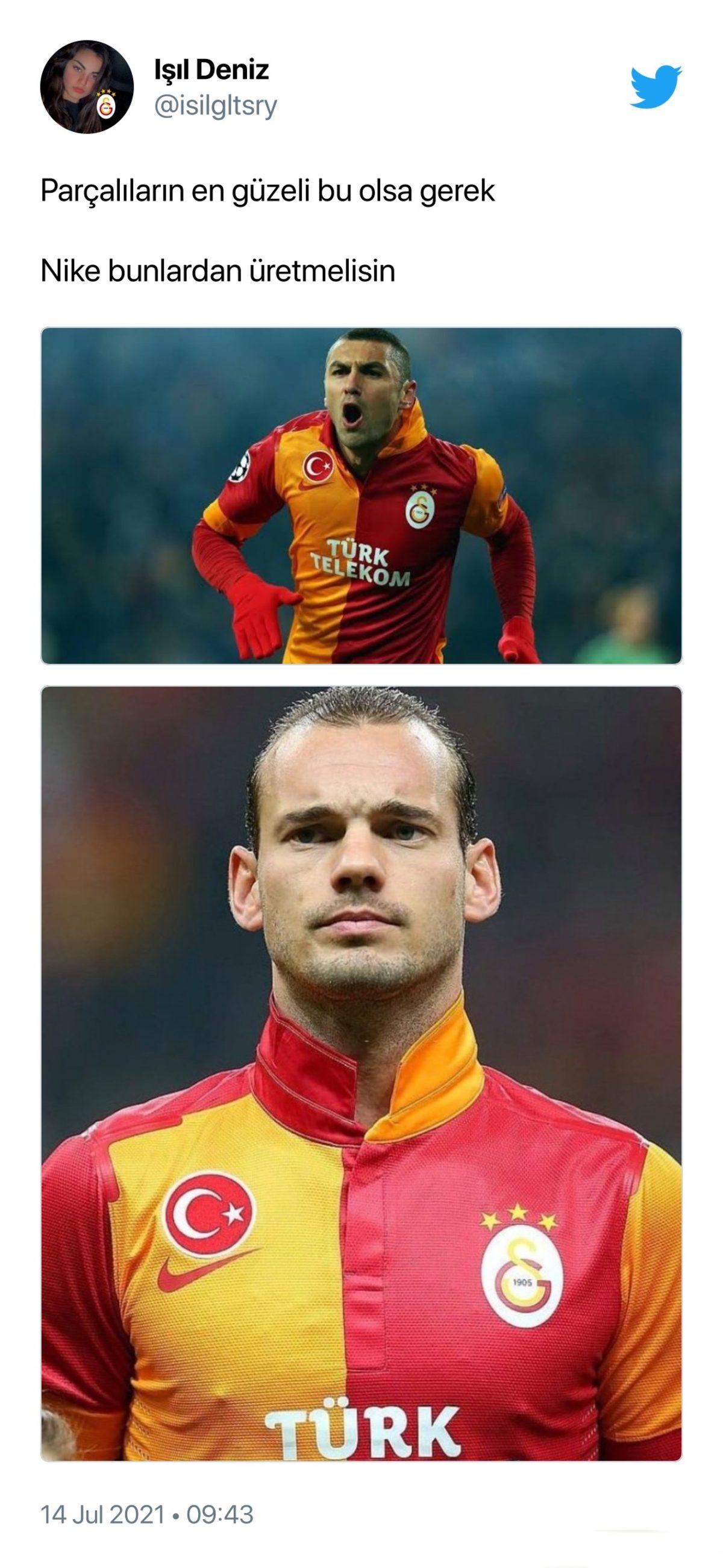 Nike, Galatasaray’ın Yeni Sezon Formaları Nedeniyle Twitter’da Eleştiri Yağmuruna Tutuldu