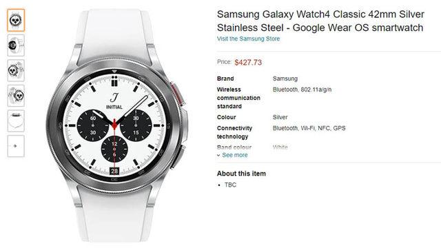 Amazon Yaptı Yapacağını: Samsung Galaxy Watch 4’ün Fiyatı, Görselleri ve Çıkış Tarihi Ortaya Çıktı
