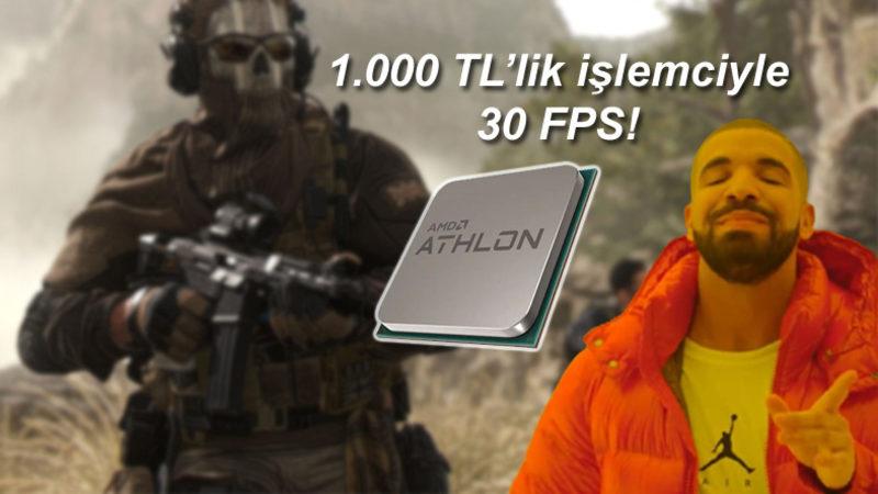 CoD: Modern Warfare 2’nin Ekran Kartı Olmadan da Oynanabileceği Açığa Çıktı: 1000 Liralık İşlemciyle Bile 30 FPS Alınıyor [Video]
