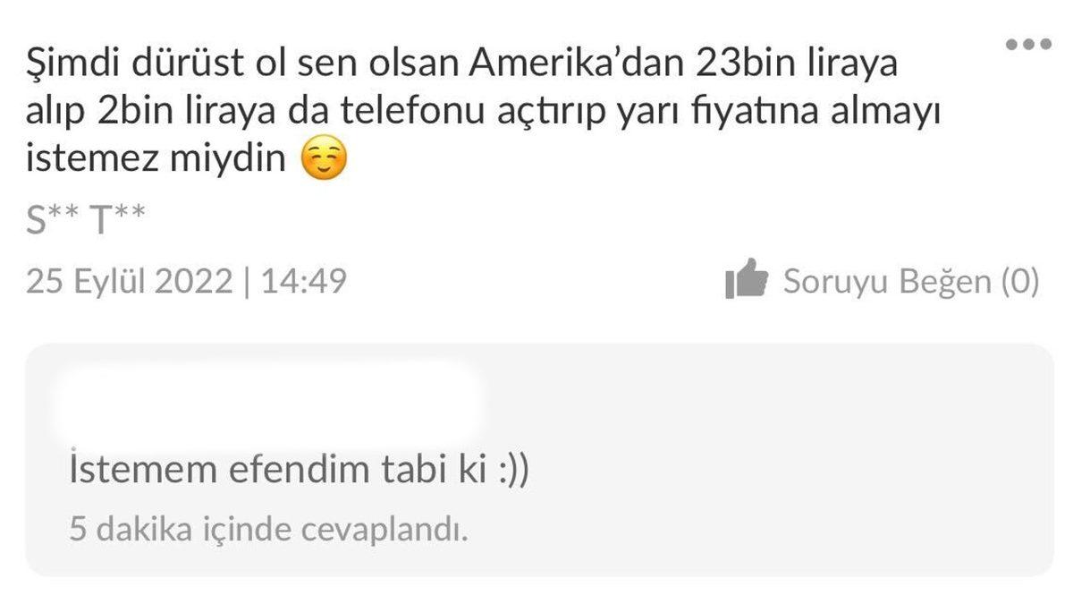 Rüyasını Görmenin Bile Pahalı Olduğu iPhone 14 İçin İnternet Satıcılarına Yöneltilen Birbirinden İlginç Sorular