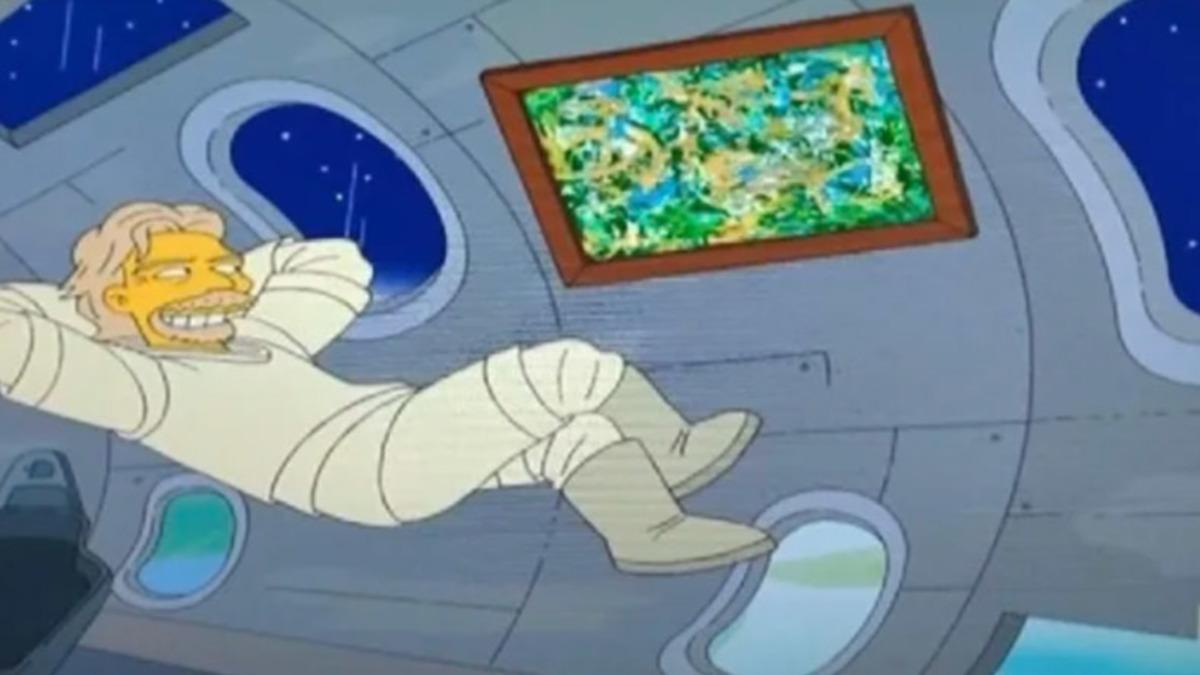 The Simpsons, Richard Branson’ın Uzaya Çıkacağını 7 Yıl Önce Göstermiş