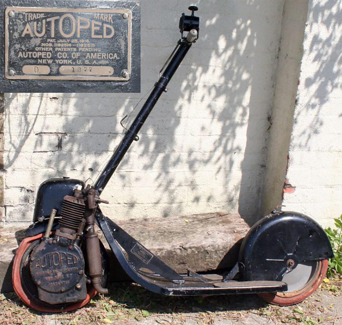 Son Yıllarda Popülerleşen Scooter’ların Tamı Tamına 105 Yaşındaki Babasıyla Tanışın: Autoped