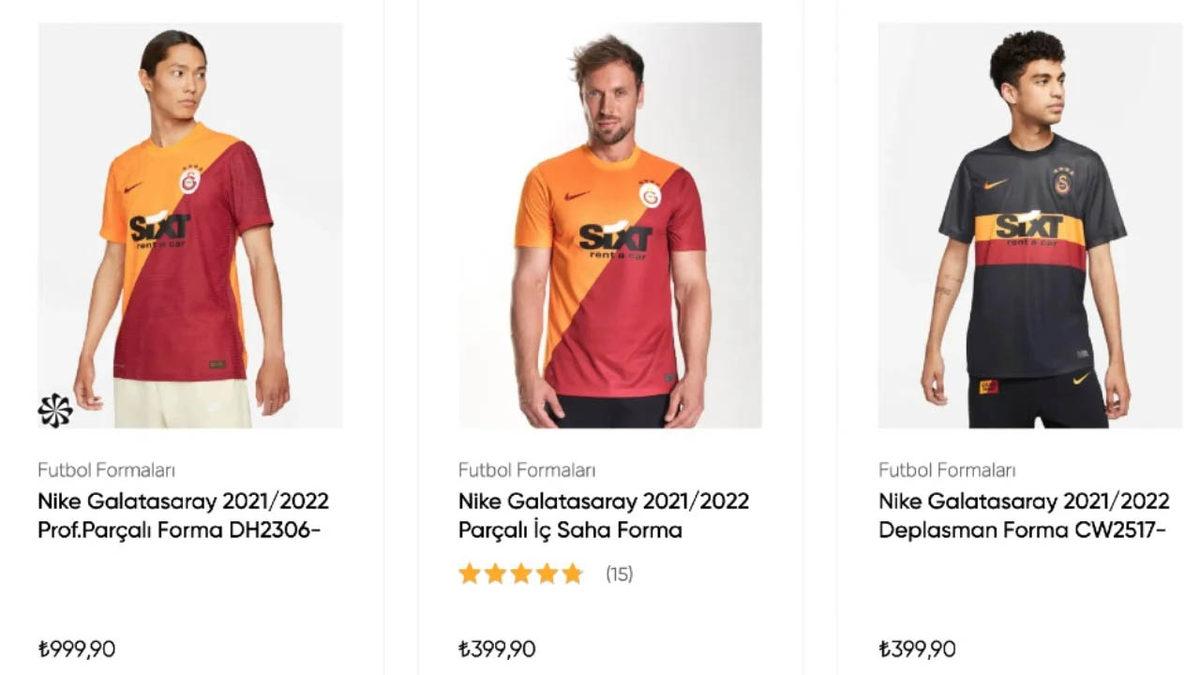 Galatasaray’ın Sosyal Medyada Eleştiri Yağmuruna Tutulan Yeni Sezon Formaları İlk Gününde Yok Sattı