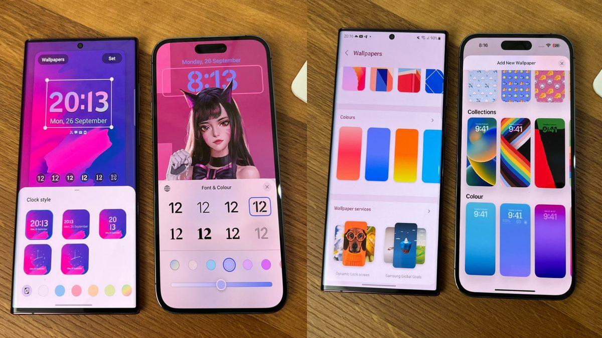 Samsung, Yeni Güncellemesinde iOS 16’yı Kopyaladı: Kilit Ekranı Neredeyse Aynı!