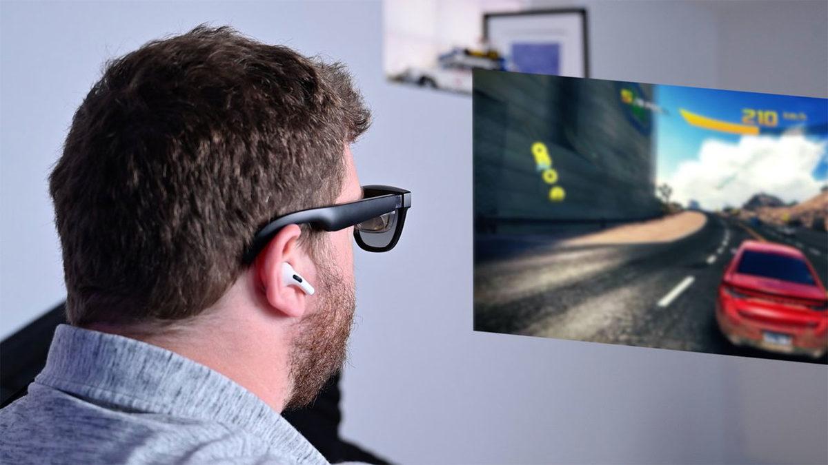 Apple ile Uyumlu Akıllı Gözlük Nreal Air ile Artık Küçük Ekranlar Televizyon Kadar Büyük!