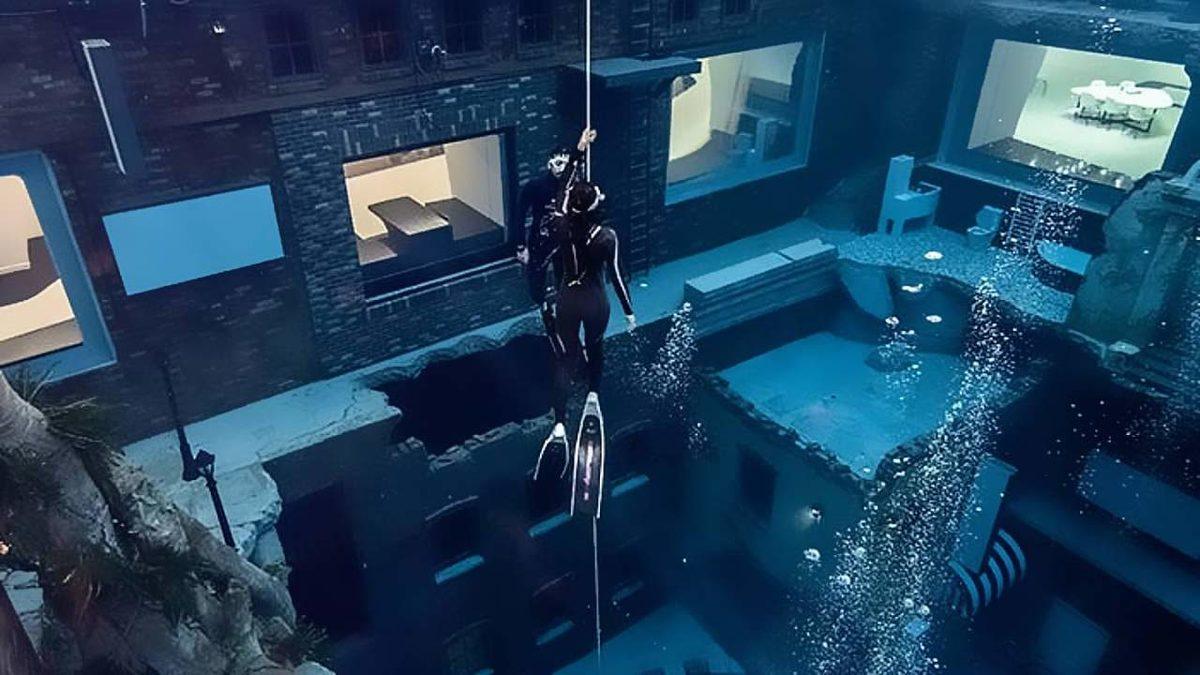 Su Altında Yapay Şehre Sahip Dünyanın En Derin Havuzu Yakında Açılıyor