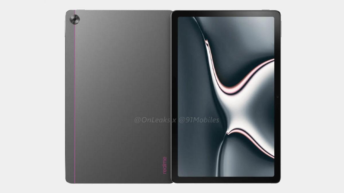 Realme’nin İlk Tableti Realme Pad’in Tasarımı Ortaya Çıktı