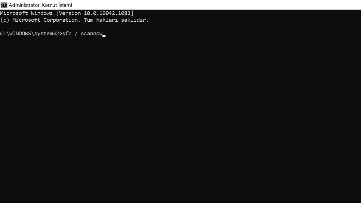 Tane Tane Anlatıyoruz: Komut İstemi Kodu 