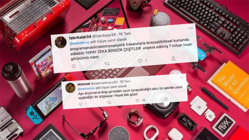 Bir Teknolojik Ürüne Ücret Ödemeden Sahip Olma Şansın Olsaydı Neyi Seçerdin? Sorumuza Gelen En İyi Cevaplar