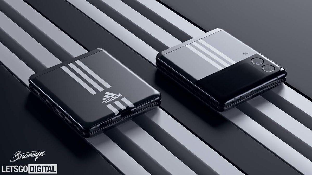 Samsung Galaxy Z Flip 3’ün Cırt Cırtlı Cüzdanı Andıran ’Adidas Edition’ Konsepti