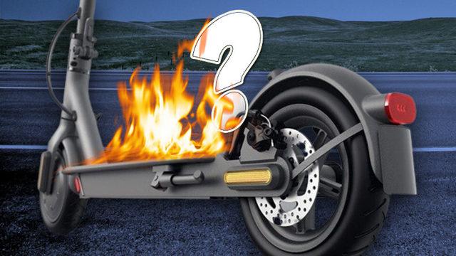 Günden Güne Yaygınlaşan Scooter’ların Bazıları Neden Alev Alıyor?