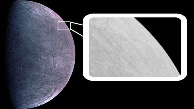 Buzullarının Altında Yaşam Olabileceği Söylenen Jüpiter’in Uydusu Europa’nın En Yakın Fotoğrafı Çekildi