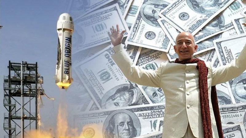 Jeff Bezos’un Uzaya Çıkmasıyla Blue Origin, 100 Milyon Dolarlık Bilet Satışı Gerçekleştirdi