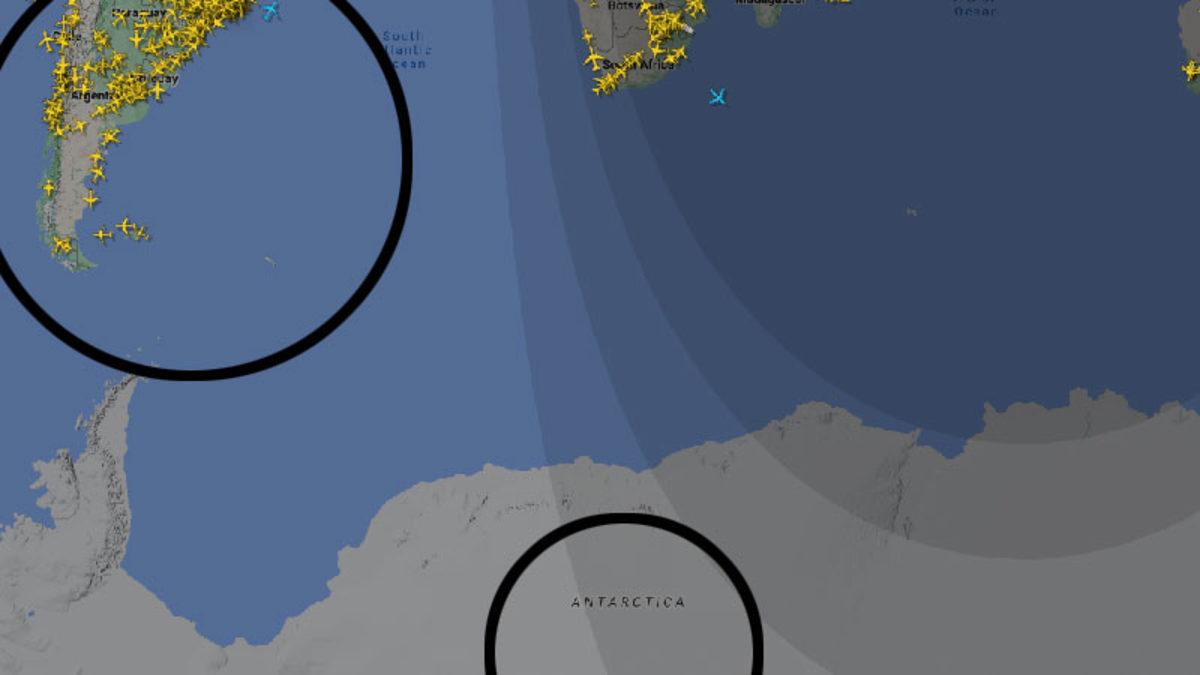Yolcu Uçakları Kuzey Kutbu’ndan Geçebilmesine Rağmen Güney Kutbu’ndan Neden Geçemez?