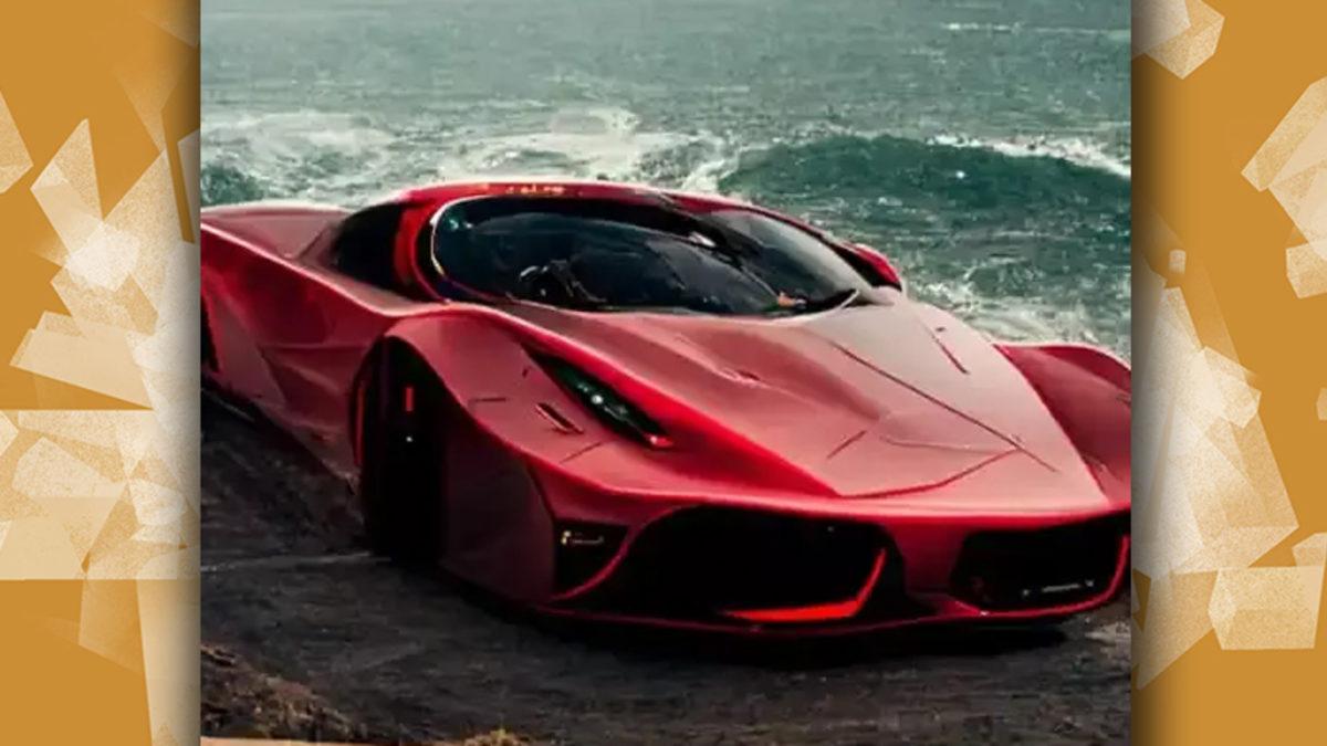 Yapay Zekâ, Geleceğin Süper Arabalarını Çizdi: Ferrari Hâlâ Kırmızı