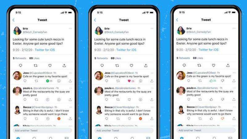 Twitter, Ne İşe Yarayacağı Pek de Anlaşılmayan Bir ’Beğenmeme’ Özelliği Test Etmeye Başladı