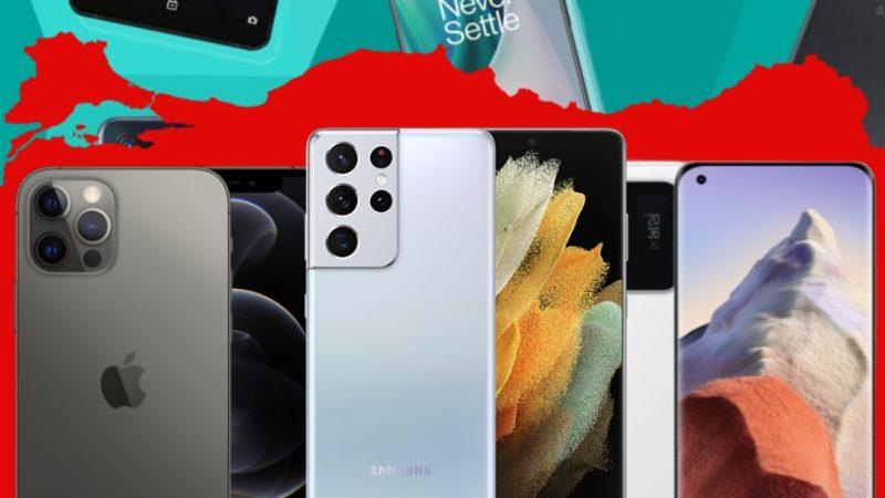 2021’in İlk Üç Ayında Türkiye’de En Çok Satılan Telefon Markaları Açıklandı
