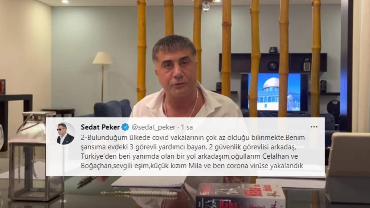 Sedat Peker, COVID-19’a Yakalandığını Açıkladı: Hastalığı Ağır Geçiriyoruz