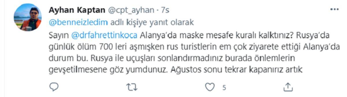 Yeni Dalga Çok Yakın: Alanya’daki Maskesiz Kalabalıkların Yer Aldığı Viral Videoya Twitter’dan Gelen Tepkiler