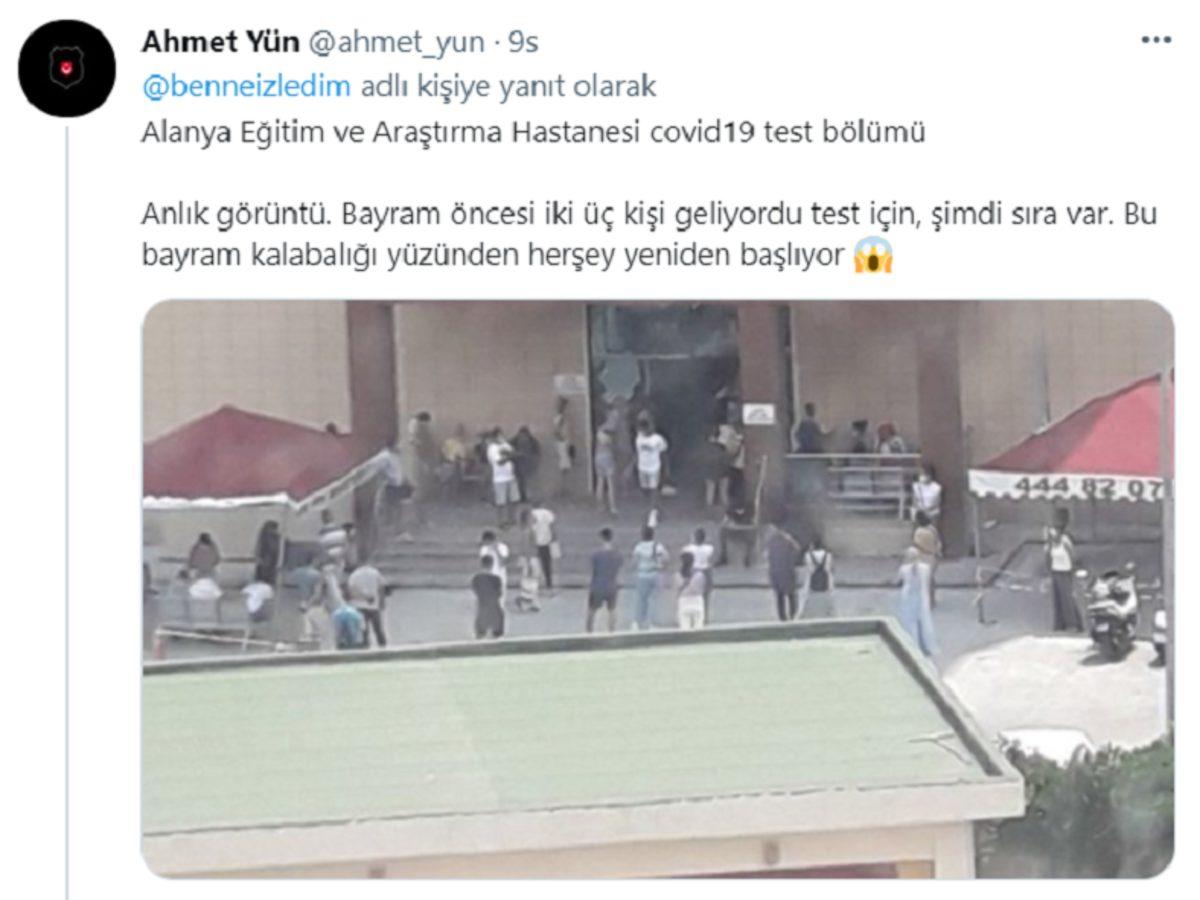 Yeni Dalga Çok Yakın: Alanya’daki Maskesiz Kalabalıkların Yer Aldığı Viral Videoya Twitter’dan Gelen Tepkiler