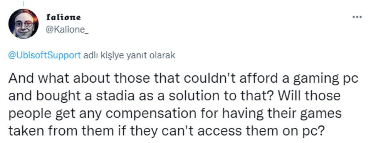 Ubisoft “Stadia Oyunları PC’ye Gelecek” Dedi, Oyuncular İsyan Etti: Oyuncu Bilgisayarımız Olsa Stadia mı Alırız?