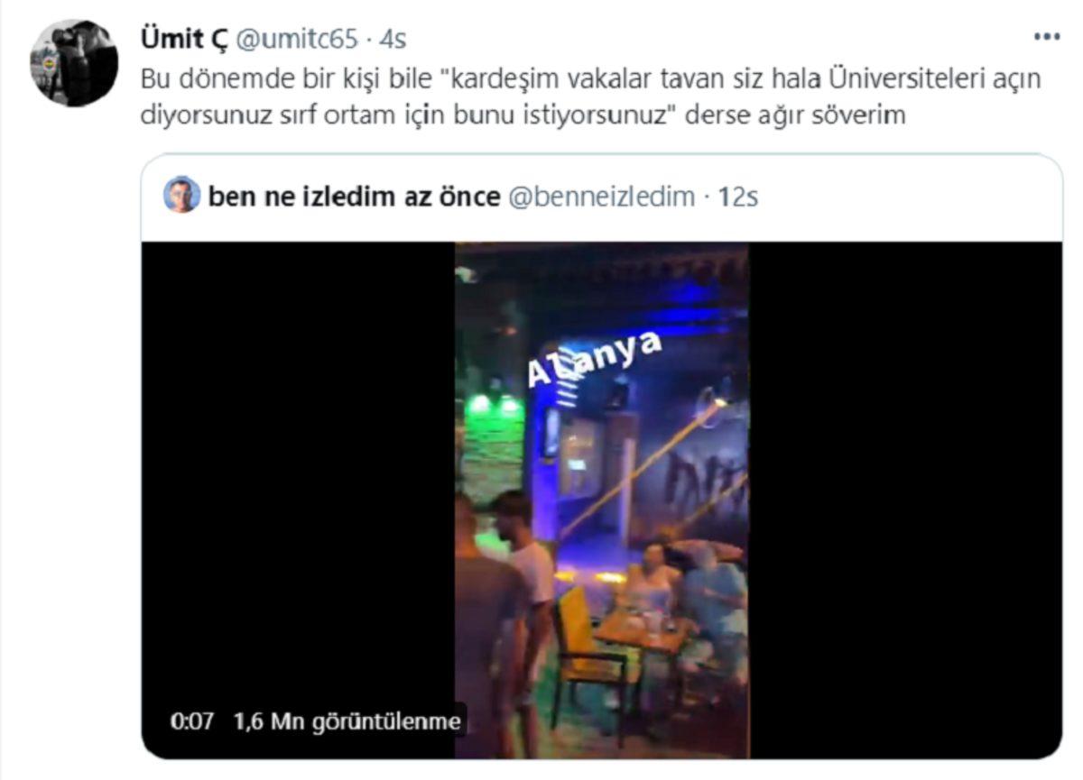 Yeni Dalga Çok Yakın: Alanya’daki Maskesiz Kalabalıkların Yer Aldığı Viral Videoya Twitter’dan Gelen Tepkiler