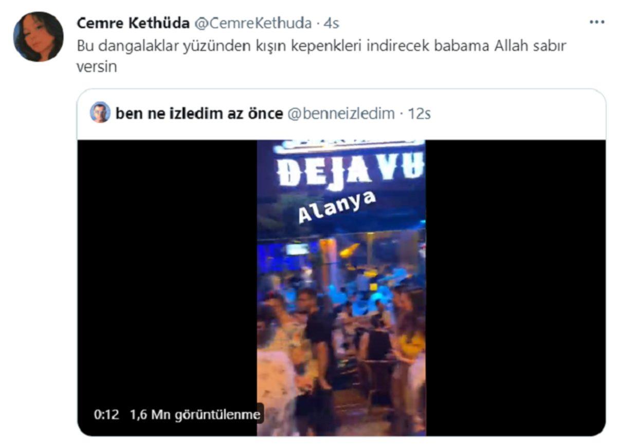 Yeni Dalga Çok Yakın: Alanya’daki Maskesiz Kalabalıkların Yer Aldığı Viral Videoya Twitter’dan Gelen Tepkiler