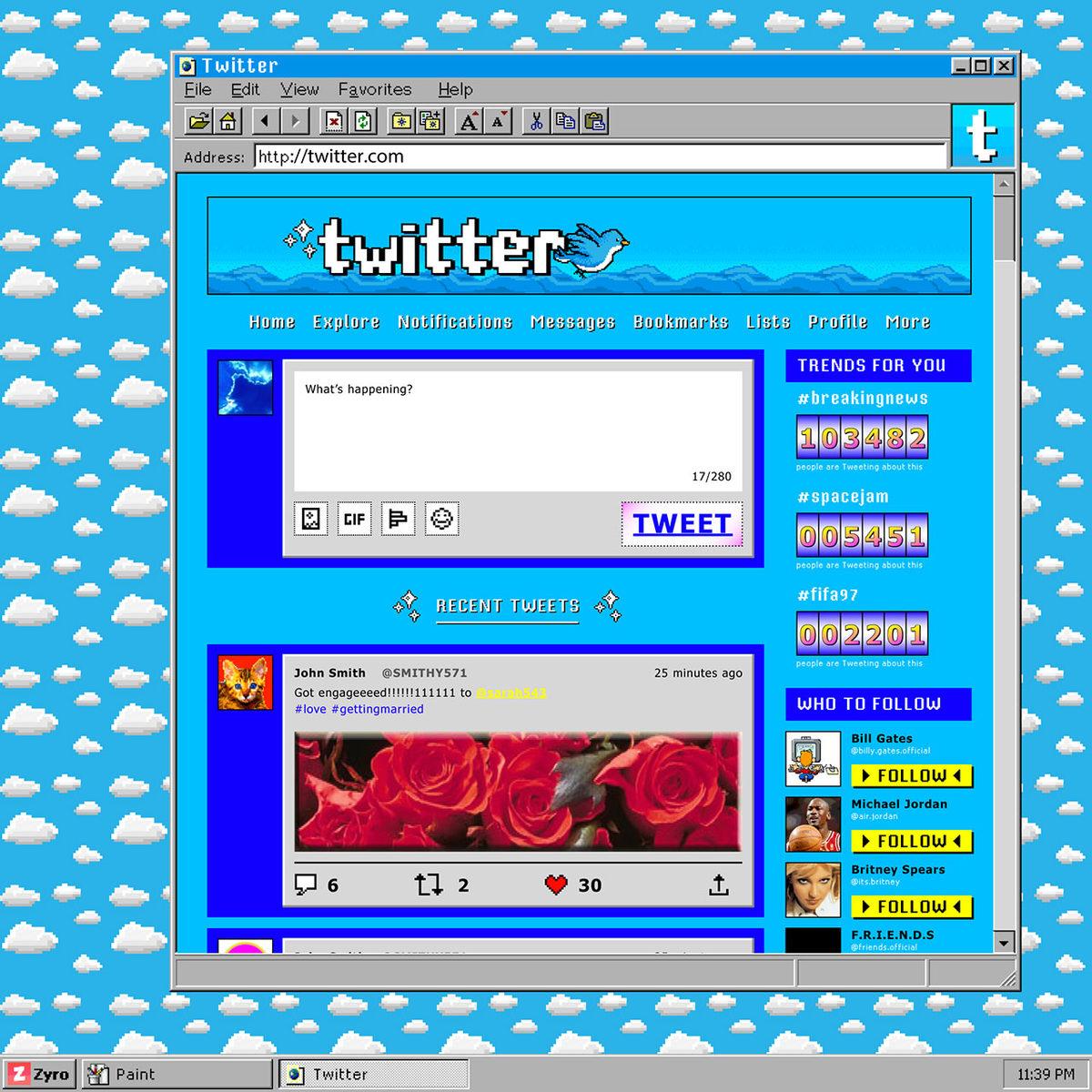 Twitter, Spotify Gibi Siteler 90’lı Yıllarda Olsaydı Nasıl Görünürdü?