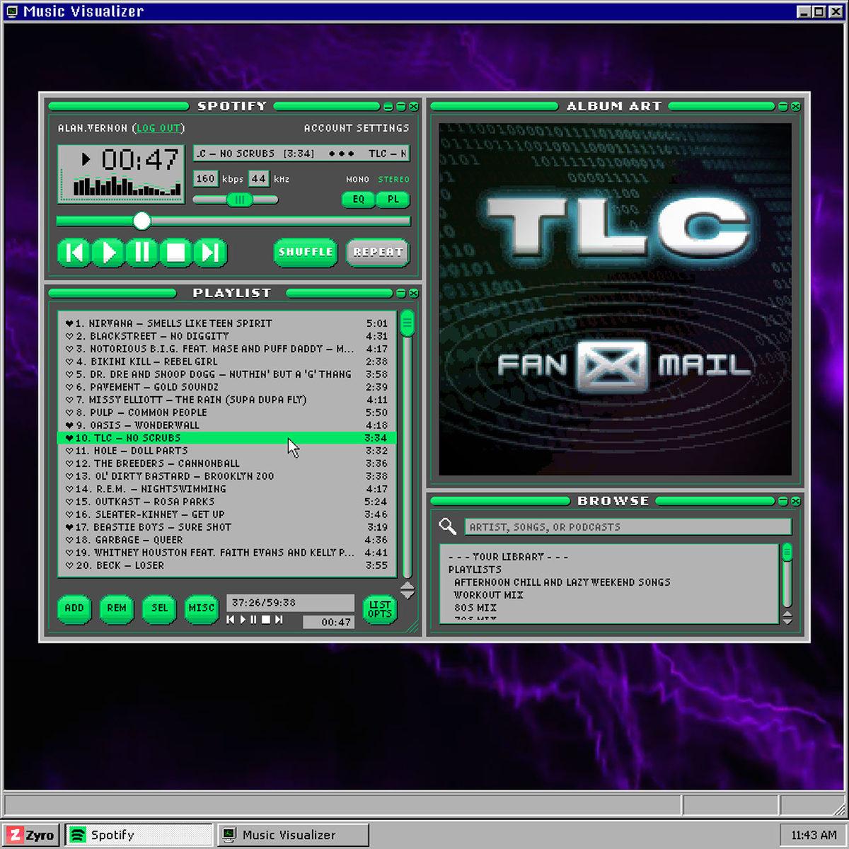 Twitter, Spotify Gibi Siteler 90’lı Yıllarda Olsaydı Nasıl Görünürdü?
