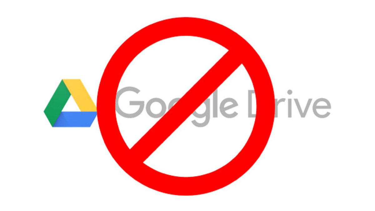 Google, Drive Platformuna Kullanıcı Engelleme Özelliği Getiriyor