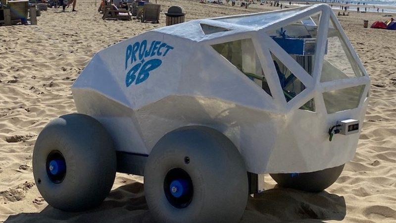 Hollandalı Bir Şirket, Microsoft’un Yapay Zekasıyla Sahilde İzmarit Toplayan Robot Geliştirdi