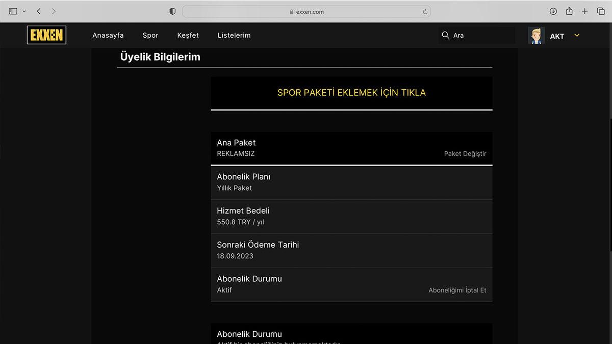Sadece Birkaç Adımda Exxen Üyelik İptali Nasıl Yapılır?