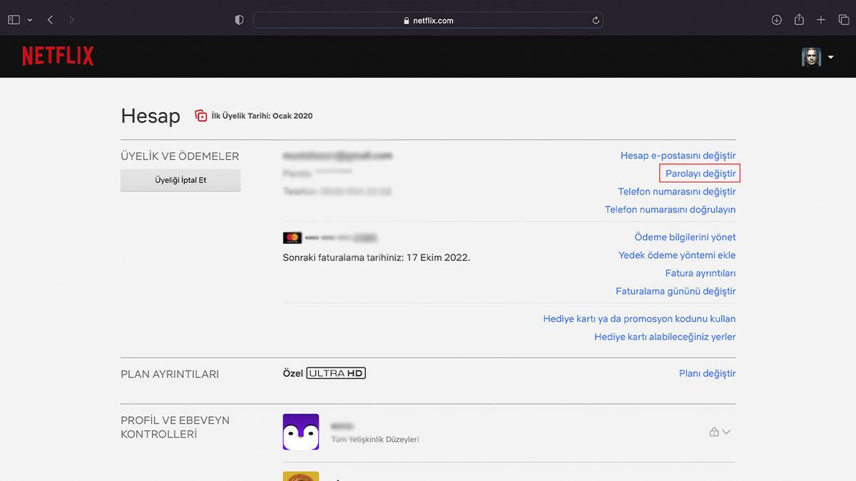 Birkaç Adımda Netflix Şifre Değiştirme Nasıl Yapılır?