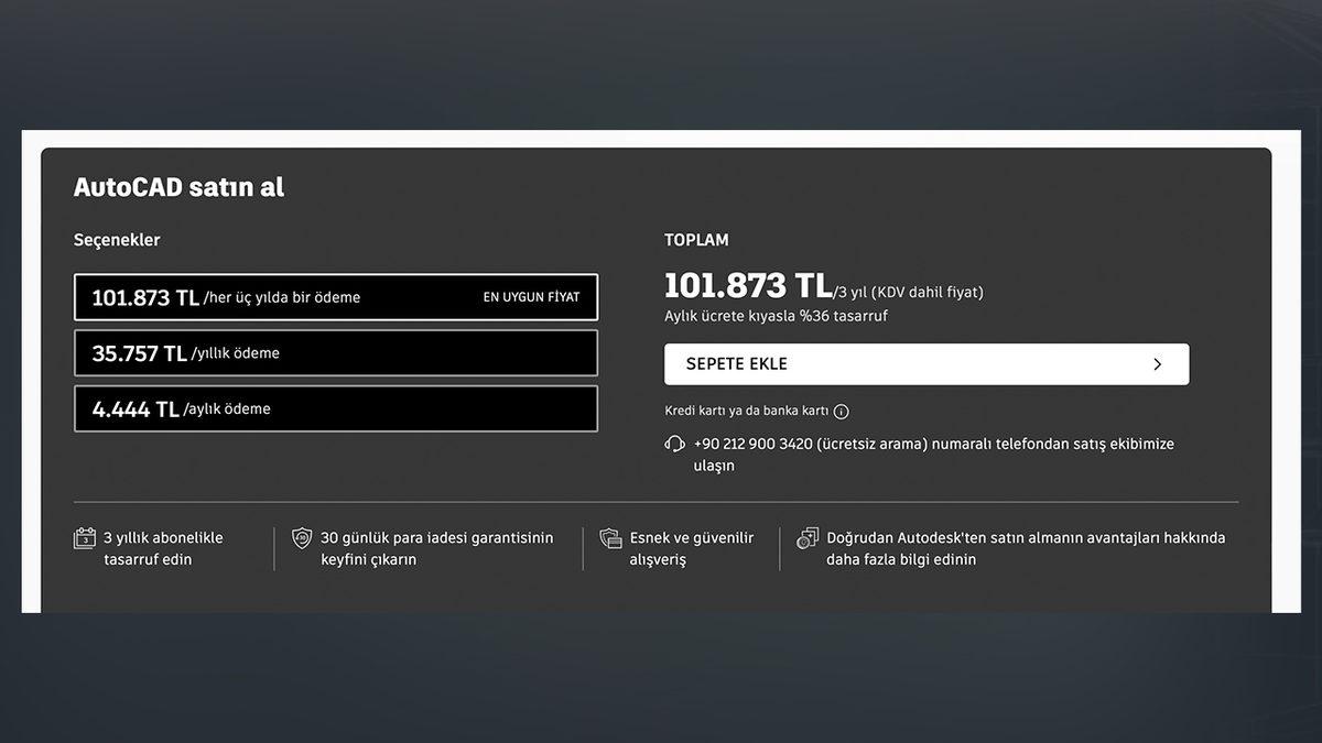 3D Tasarım Uygulaması AutoCAD’in Güncel Sistem Gereksinimleri