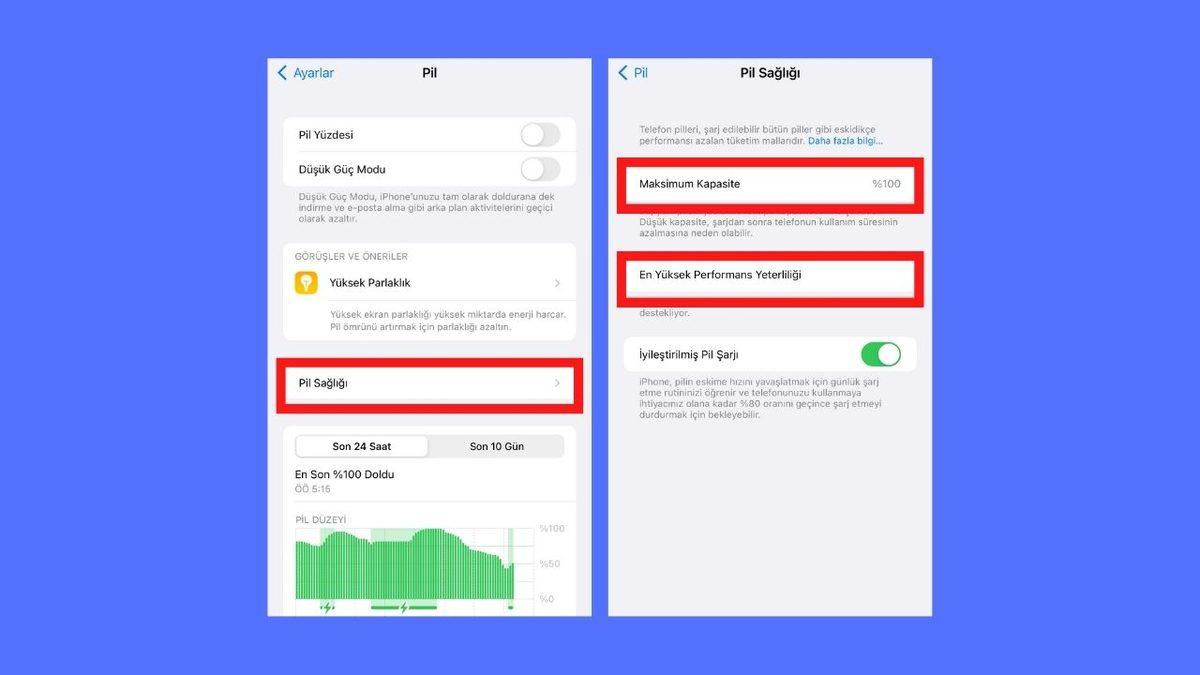 iPhone Pil Sağlığınız Yüzde Kaçın Altına Düşerse Tehlike Çanları Çalıyor Demektir?