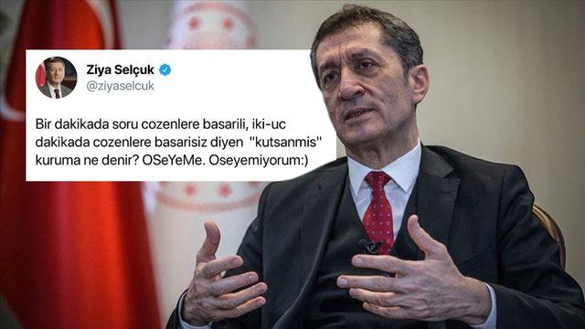 Milli Eğitim Bakanı Ziya Selçuk’un ‘ÖSYM’ Tweeti, Paylaşıldıktan 9 Yıl Sonra Yine Viral Oldu