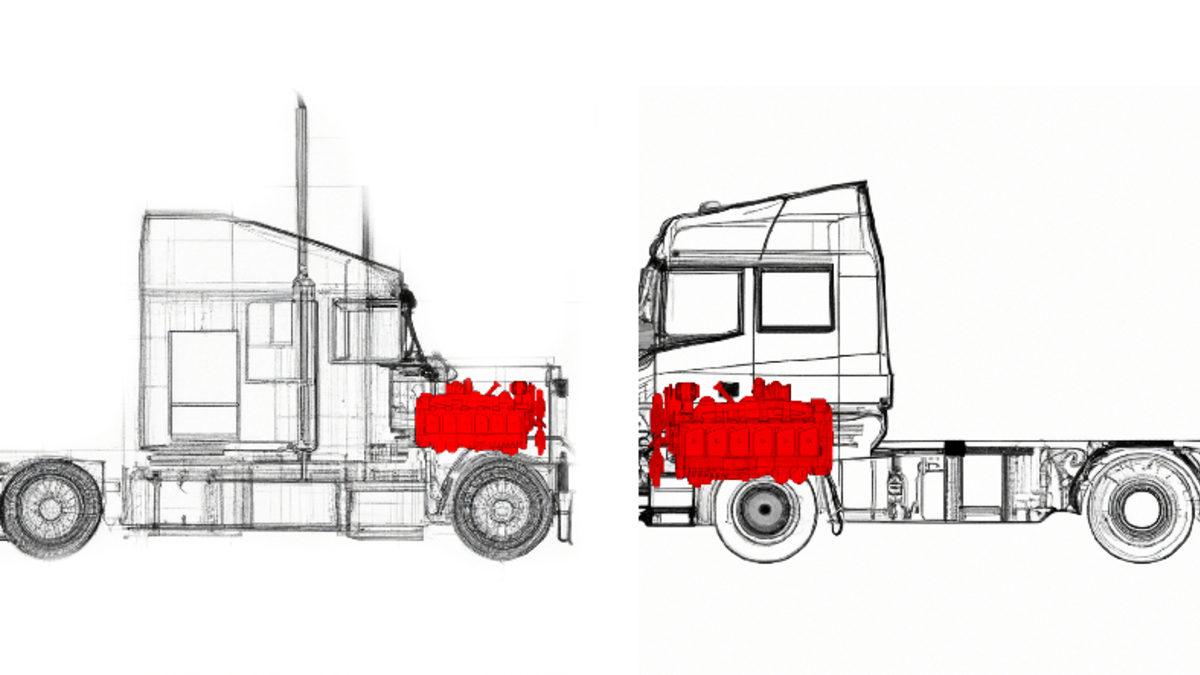 Amerika’daki Tırların Burnu Uzunken Avrupa’dakilerin Neden Kısa?