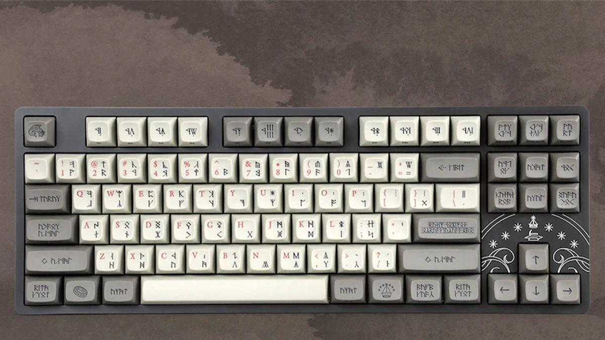 Hepsine Hükmedecek Tek Bir Klavye: Karşınızda Yüzüklerin Efendisi Temalı Mekanik Klavye