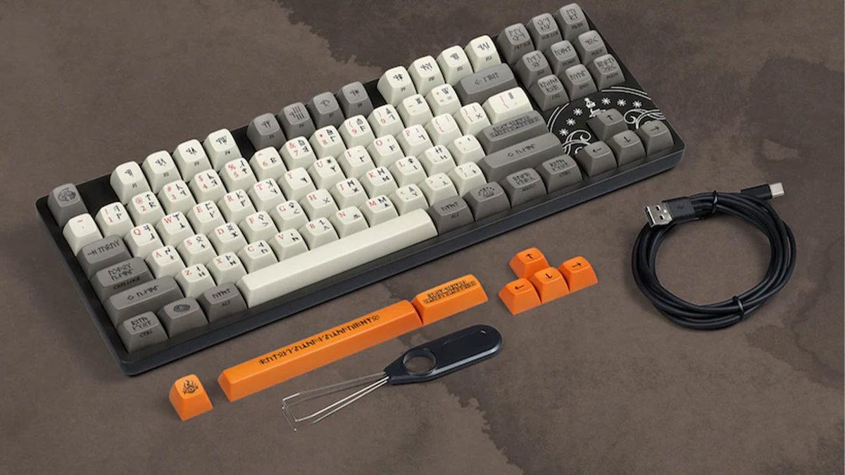 Hepsine Hükmedecek Tek Bir Klavye: Karşınızda Yüzüklerin Efendisi Temalı Mekanik Klavye