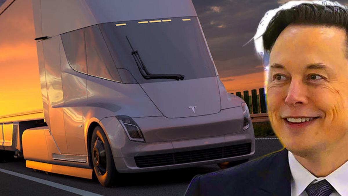 Tesla’nın 5 Yıl Önce Tanıttığı Elektrikli TIR’ı ’Semi Truck’ Nihayet Üretilmeye Başlandı