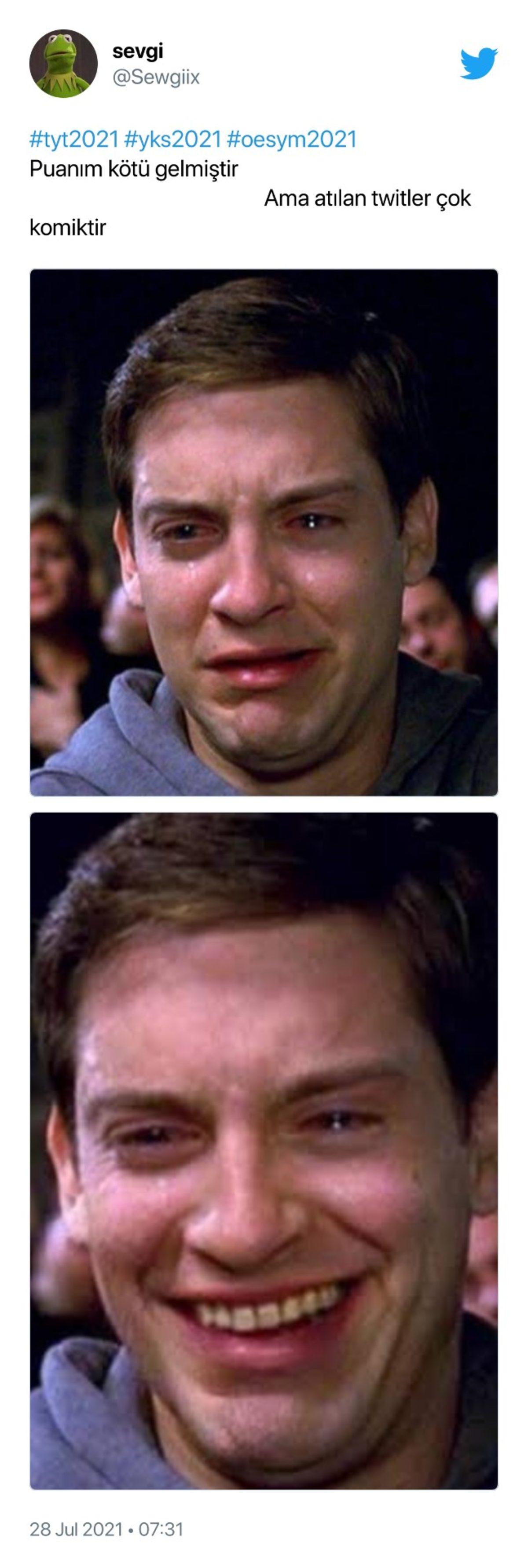 Yine Ağlanacak Halimize Güldük: YKS Sonuçlarıyla İlgili En Komik Paylaşımlar