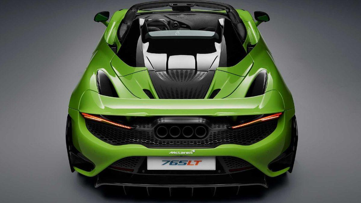 McLaren, Aerodinamik Yapayım Derken Göz Çıkardığı Garip Tasarımlı 765LT Spider’ı Tanıttı