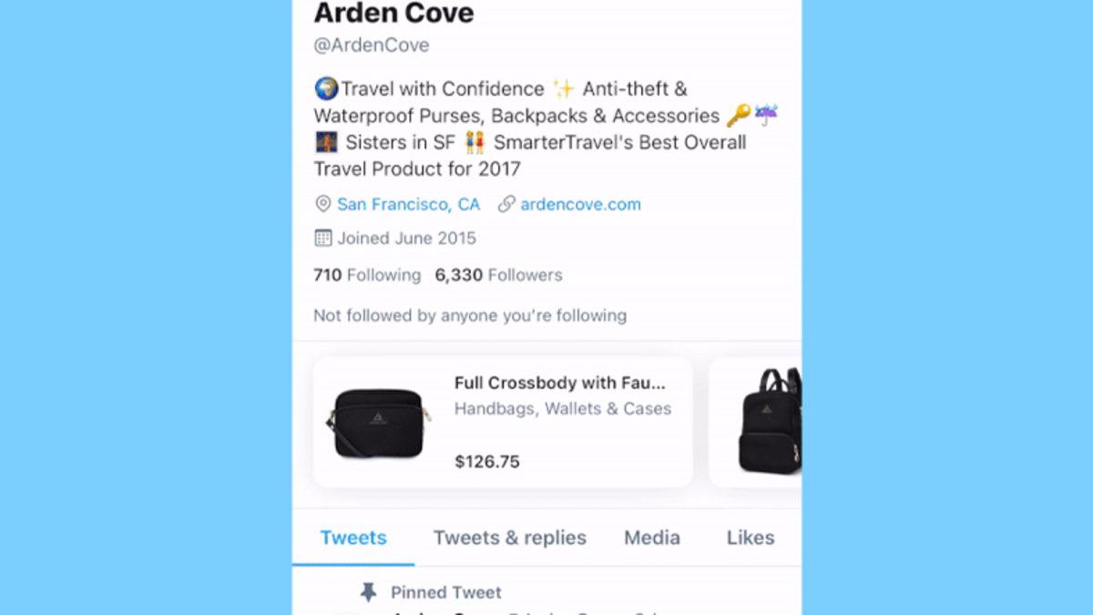 Twitter, Uygulama İçerisinde Alışveriş Özelliğini Test Ediyor