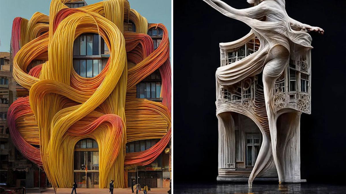 Yapay Zekâ Yardımıyla Birbirinden İlginç Mimari Yapılar Ortaya Koyan Sanatçının "Keşke Gerçek Olsa" Dedirten Eserleri
