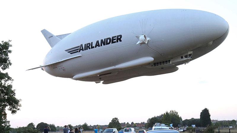 En Büyük Hava Aracı Airlander 10 Test Uçuşunda Yere Çakıldı