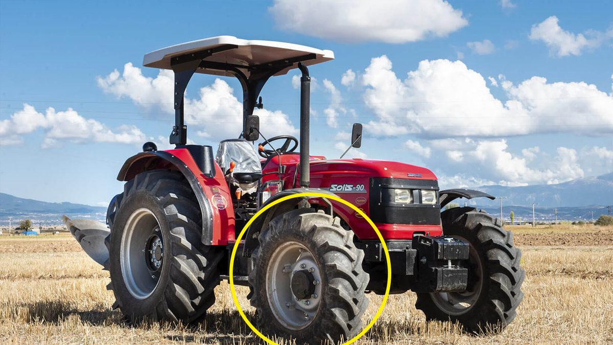 Traktörlerin Arka Tekerlekleri Büyükken Ön Tekerlekleri Neden Küçük?