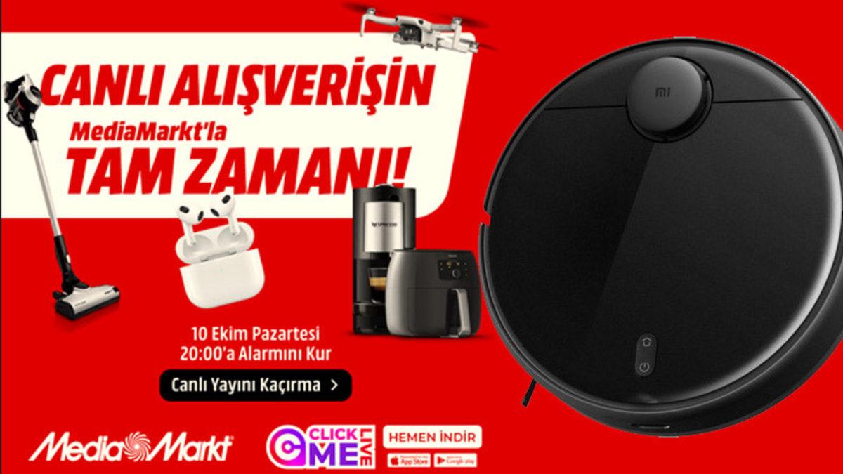 Alarmları Kurmanın Tam Zamanı! Elektronik Ürünler ClickMeLive’da Canlı Yayında, MediaMarkt’la Satışta: Üstelik Özel Fiyatlarla!